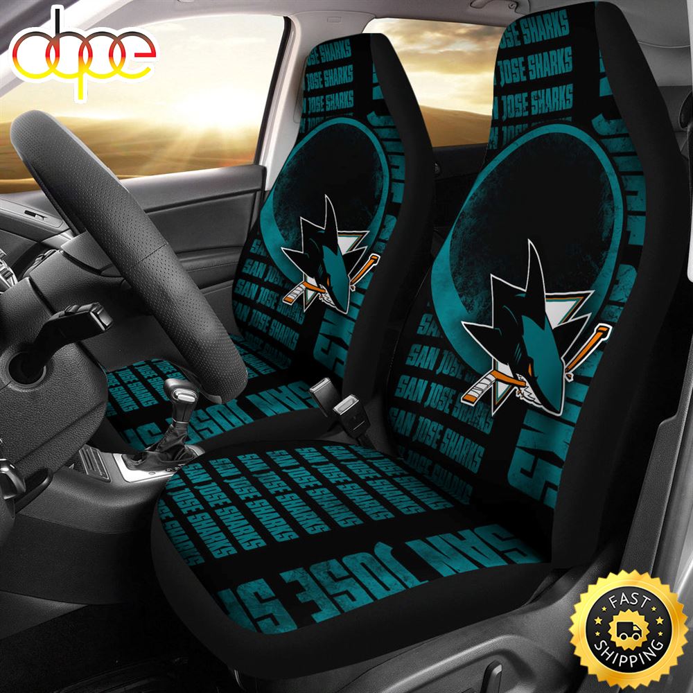 Gorgeous The Victory San Jose Sharks Car Seat Covers Nswv32
