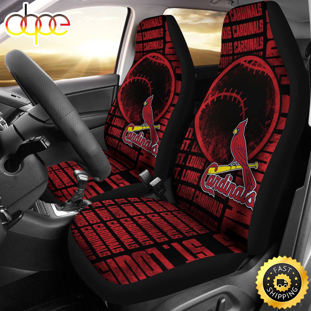 Gorgeous The Victory St. Louis Cardinals Car Seat Covers Fcsyeo