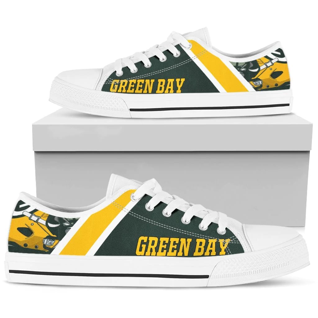 Green Bay Casual Low Top Sneakers Wncuwd