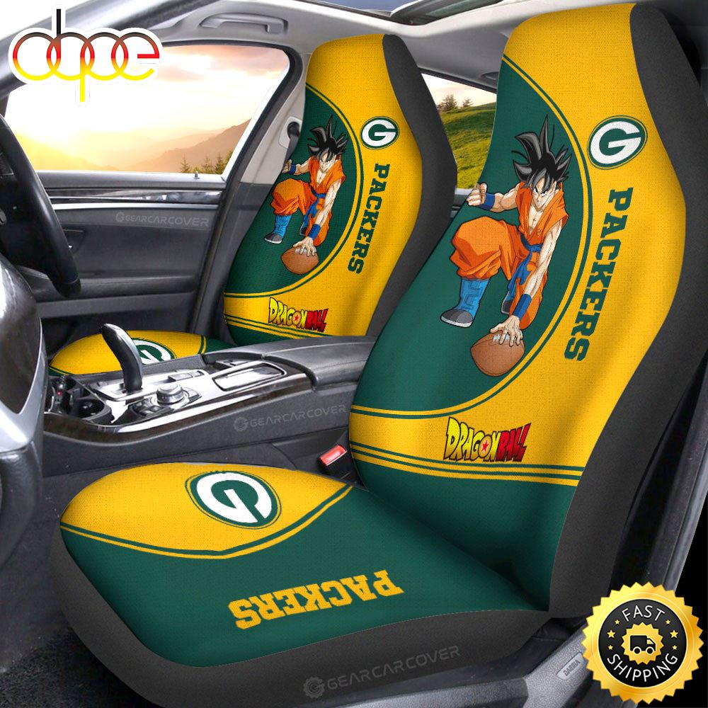 Green Bay Packers Car Seat Covers Custom Car Accessories For Fans Ful2eo
