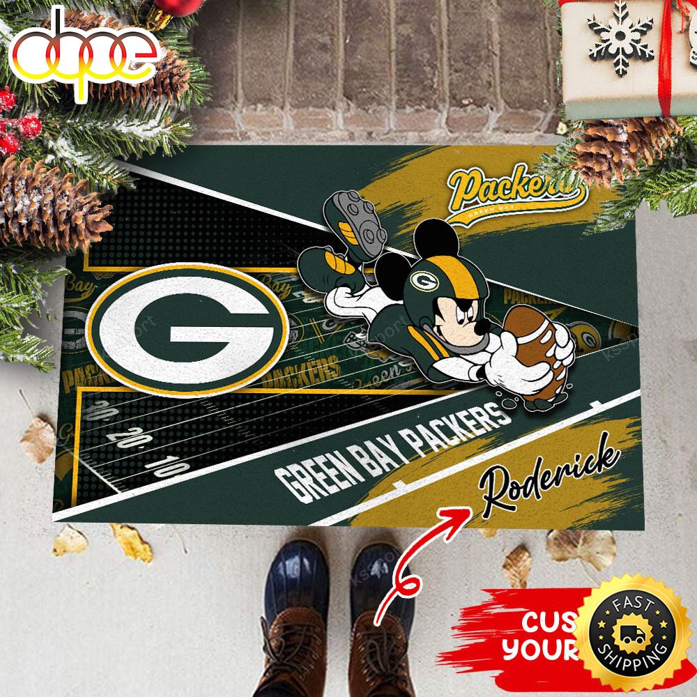 Green Bay Packers NFL Custom Doormat For This Season Heuqwt