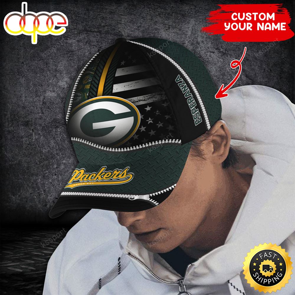 Green Bay Packers Nfl Personalize Cap Steel Style Trending Season Yqv0r3