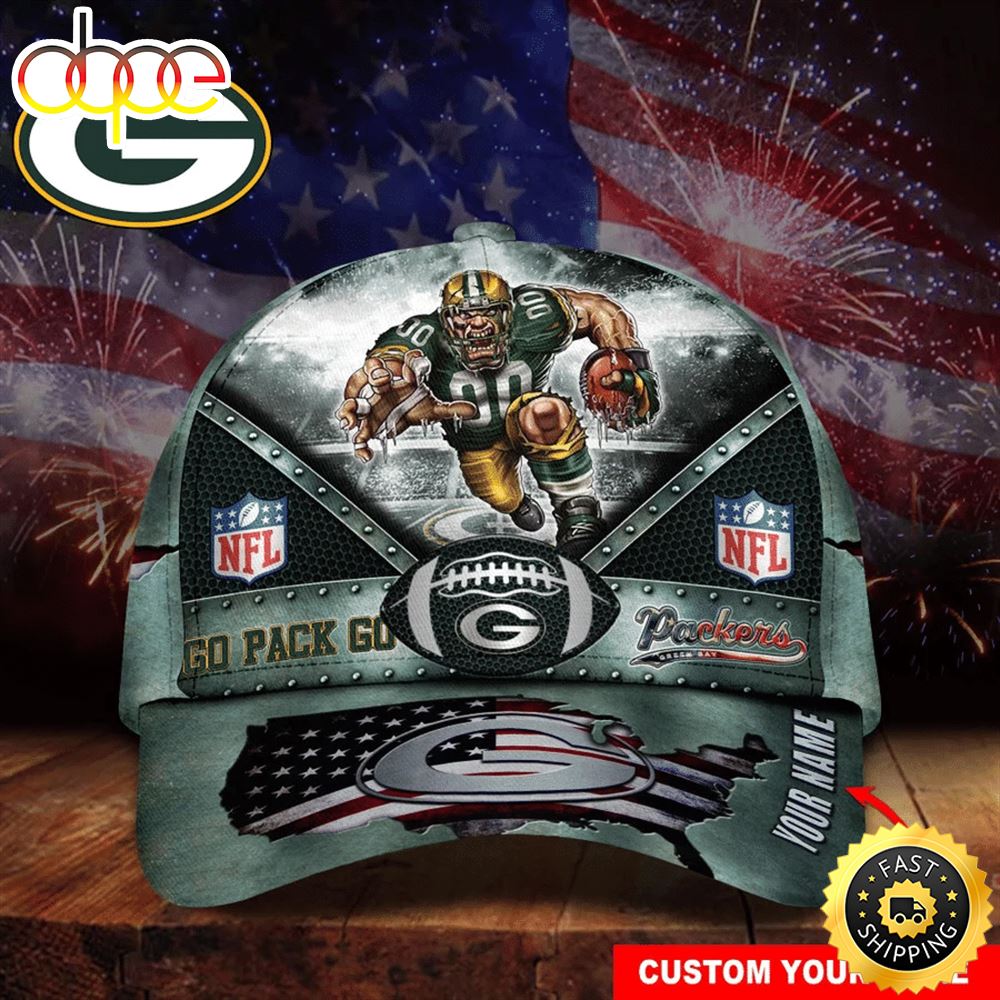 Green Bay Packers NFL New 2023 Personalized Printed Classic Cap