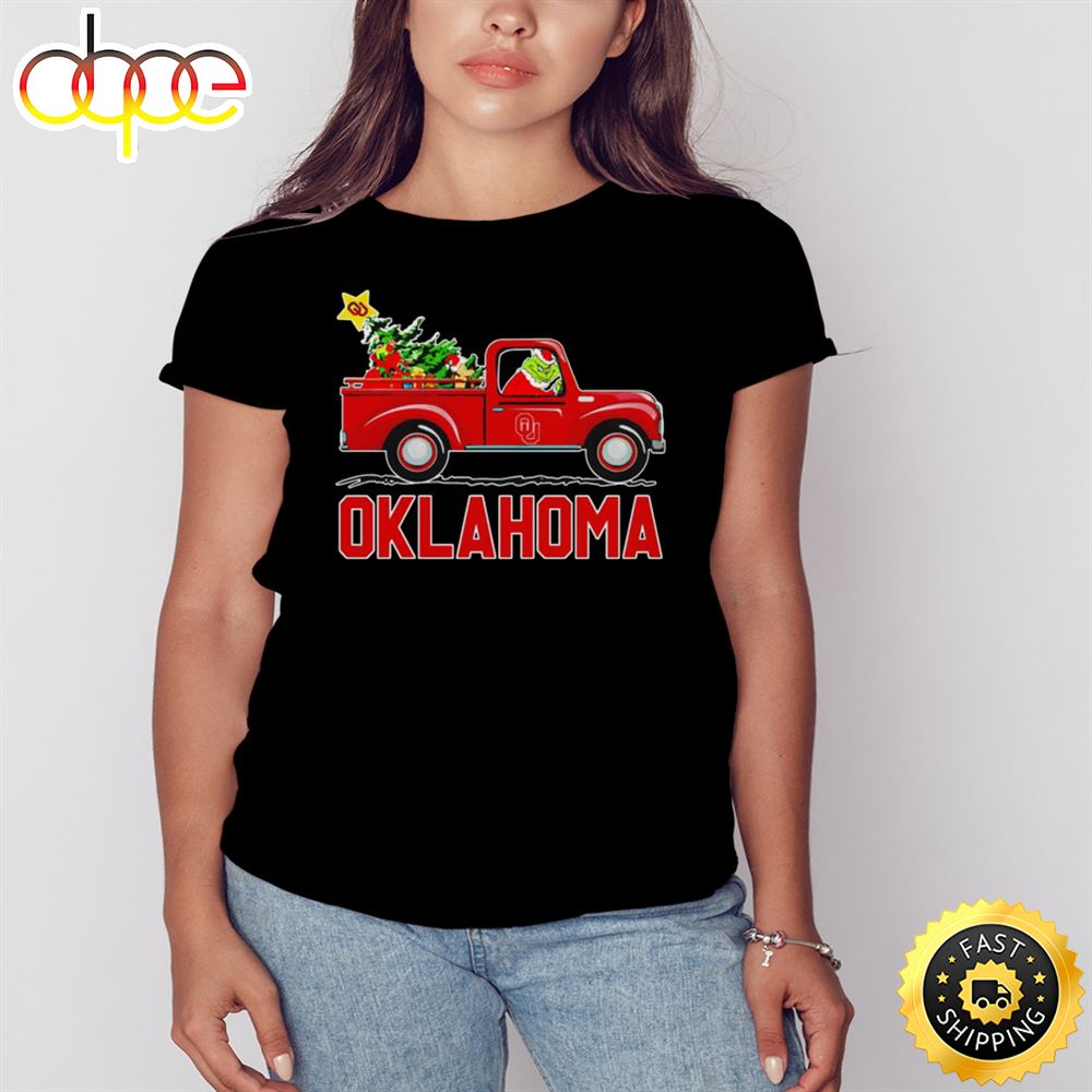 Grinch Oklahoma Sooners Driving Car Shirt Jasvxd