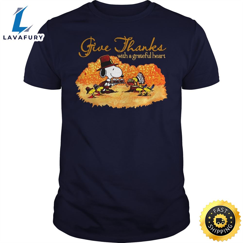 Peanuts Minnesota Vikings Football Happy Thanksgiving T-Shirt - TeeNavi