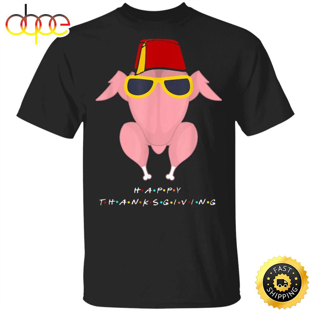 Happy Thanksgiving T Shirt Adorable Pink Turkey Thanksgiving Shirt Ideas Gifts For Friends Xe0mbe