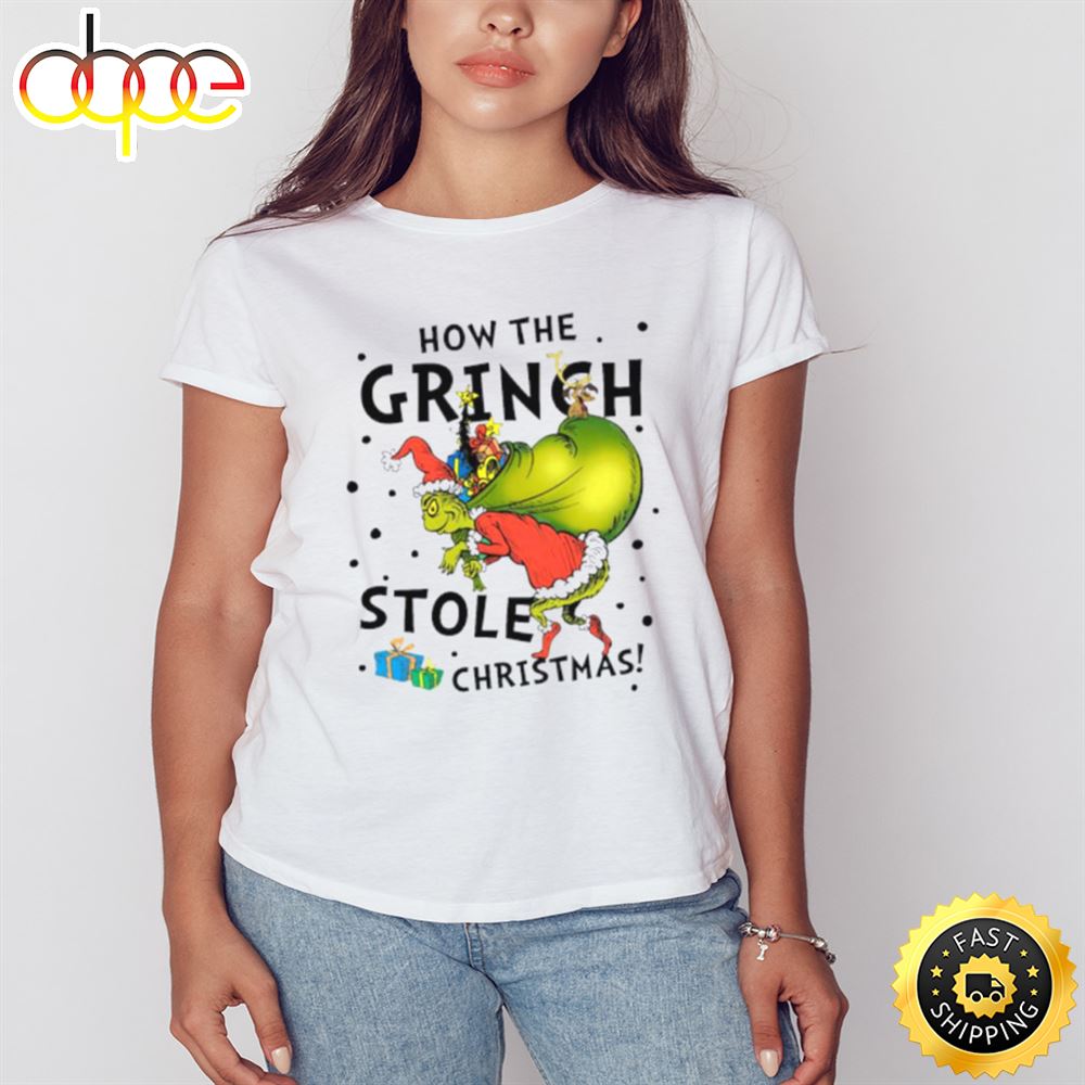 How Grinch Stole Christmas Shirt C5e7gj