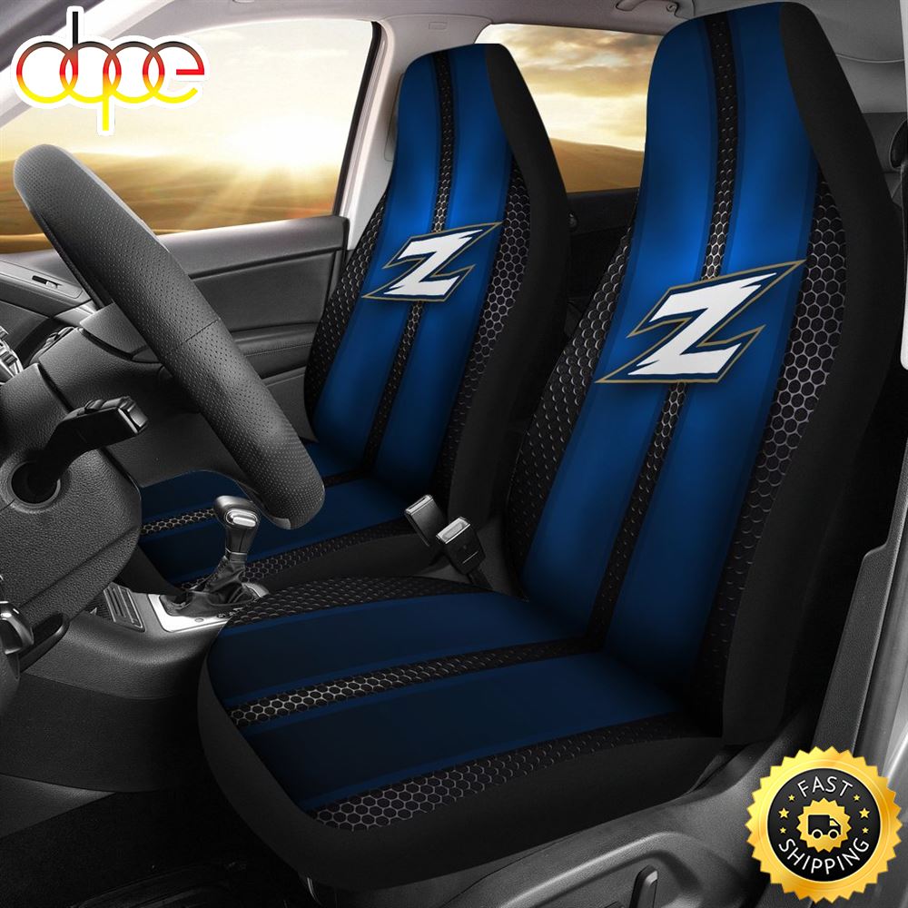 Incredible Line Pattern Akron Zips Logo Car Seat Covers Vtlvmc