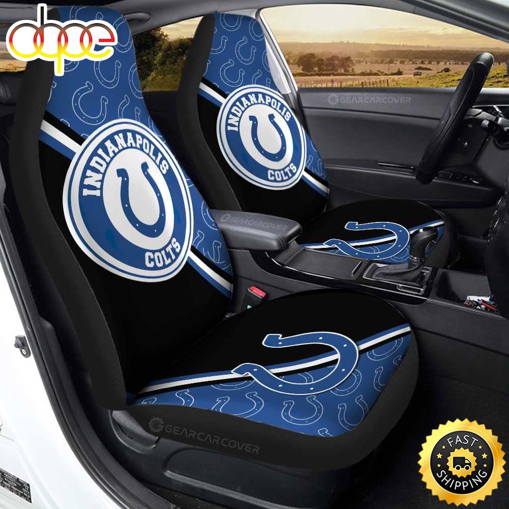 Indianapolis Colts Car Seat Covers Custom Car Accessories For Fans 5448 D1dq9n