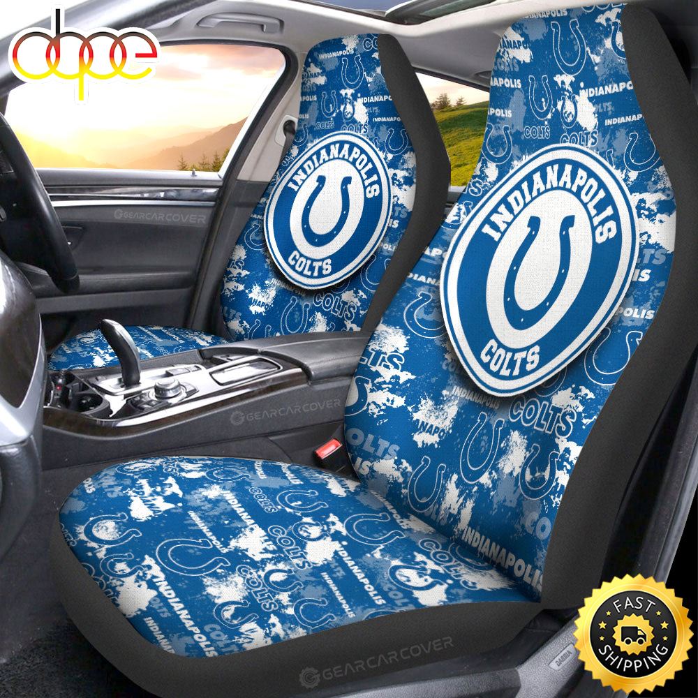 Indianapolis Colts Car Seat Covers Custom Car Accessories Ks9ovx
