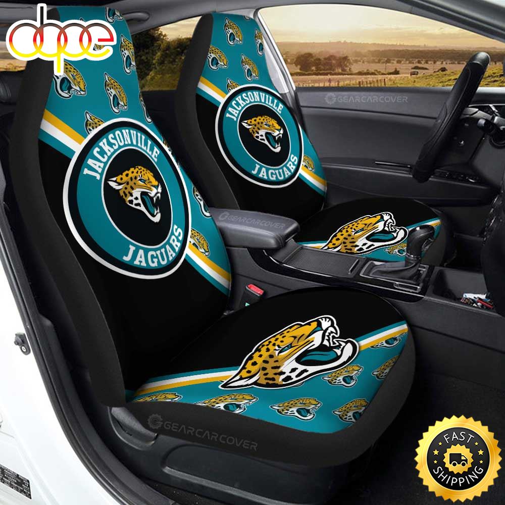 Jacksonville Jaguars Car Seat Covers Custom Car Accessories For Fans Zsoooe