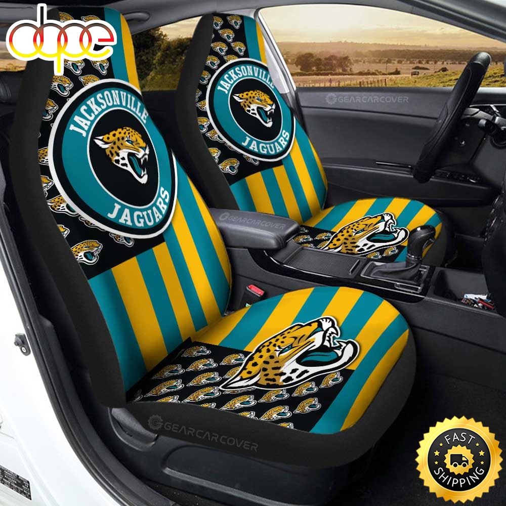Jacksonville Jaguars Car Seat Covers Custom Us Flag Style Met8hk