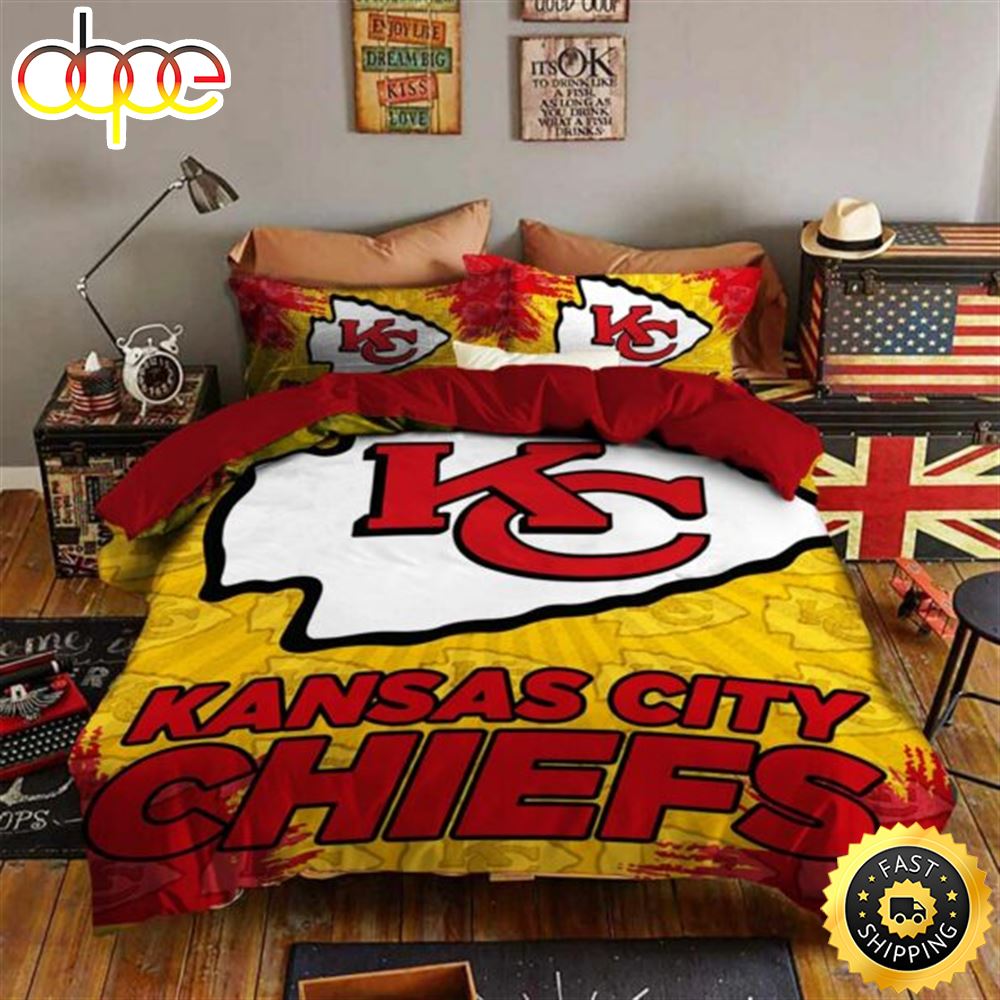 Kansas City Chiefs Bedding Sets Sleepy Qxk33g