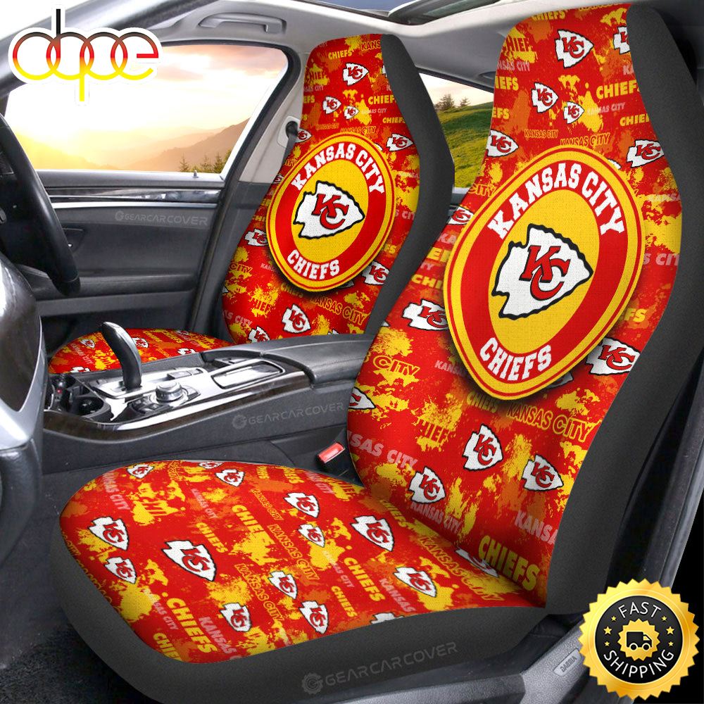 Kansas City Chiefs Car Seat Covers Custom Car Accessories 8487 Lihgoe