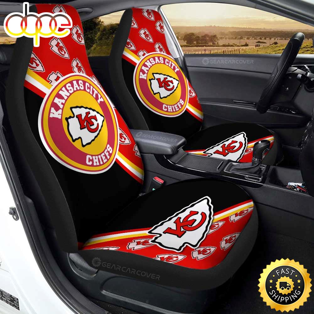 Kansas City Chiefs Car Seat Covers Custom Car Accessories For Fans 7531 Svuoca