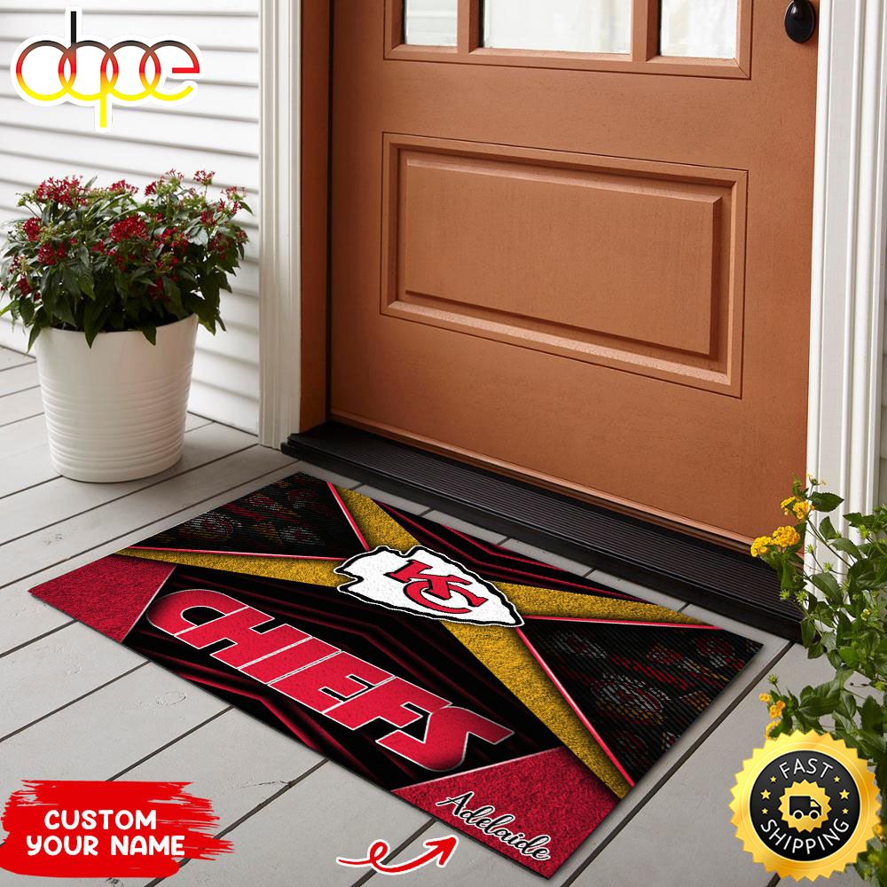 Kansas City Chiefs NFL Custom Doormat For Sports Enthusiast This Year Obepgf