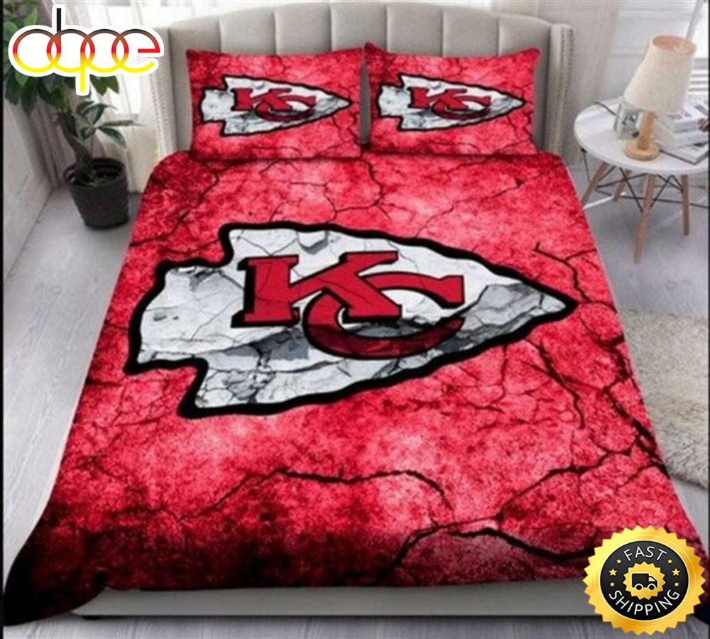 Kansas City Chiefs Nfl Customize Bedding Sets Duvet Cover Bedroom Oi0fwr