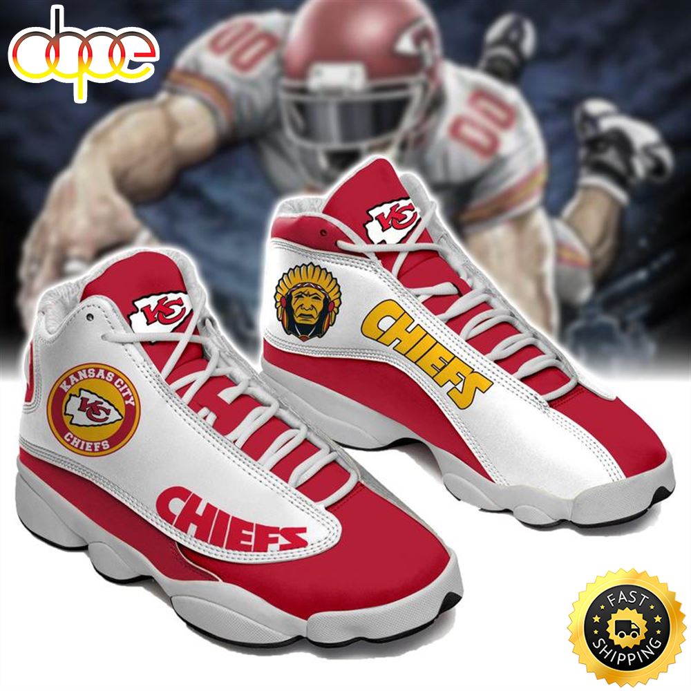 Kansas City Chiefs Nfl Ver 1 Air Jordan 13 Sneaker Xl6dzq