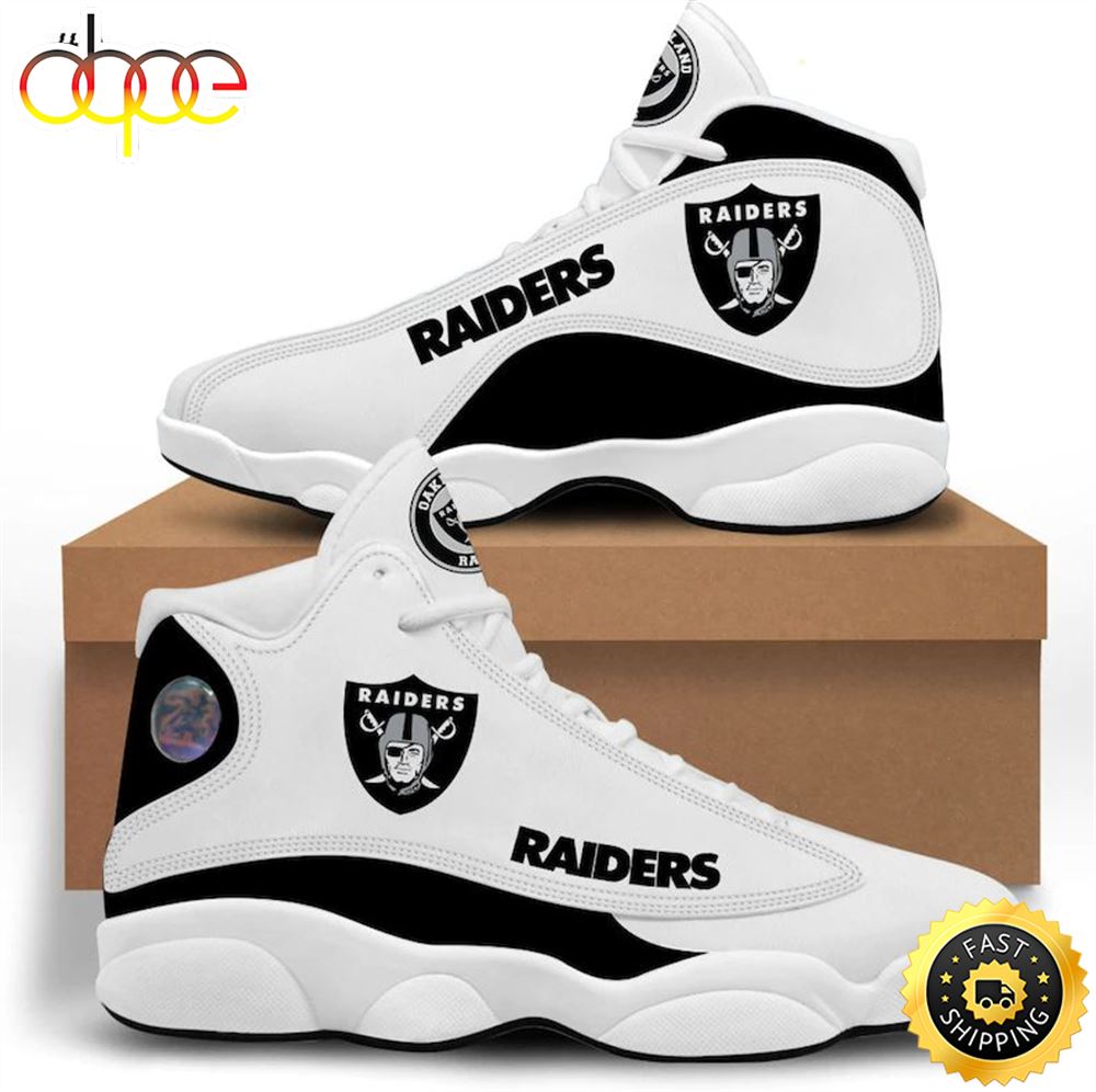 Las Vegas Raiders Nfl Air Jordan 13 Shoes Axq8lm