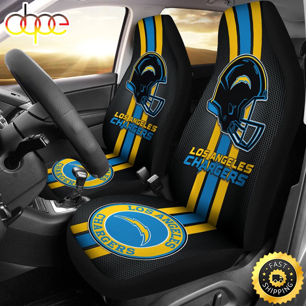Los Angeles Charger Car Seat Covers American Football Helmet Car Accessories Czdb0q
