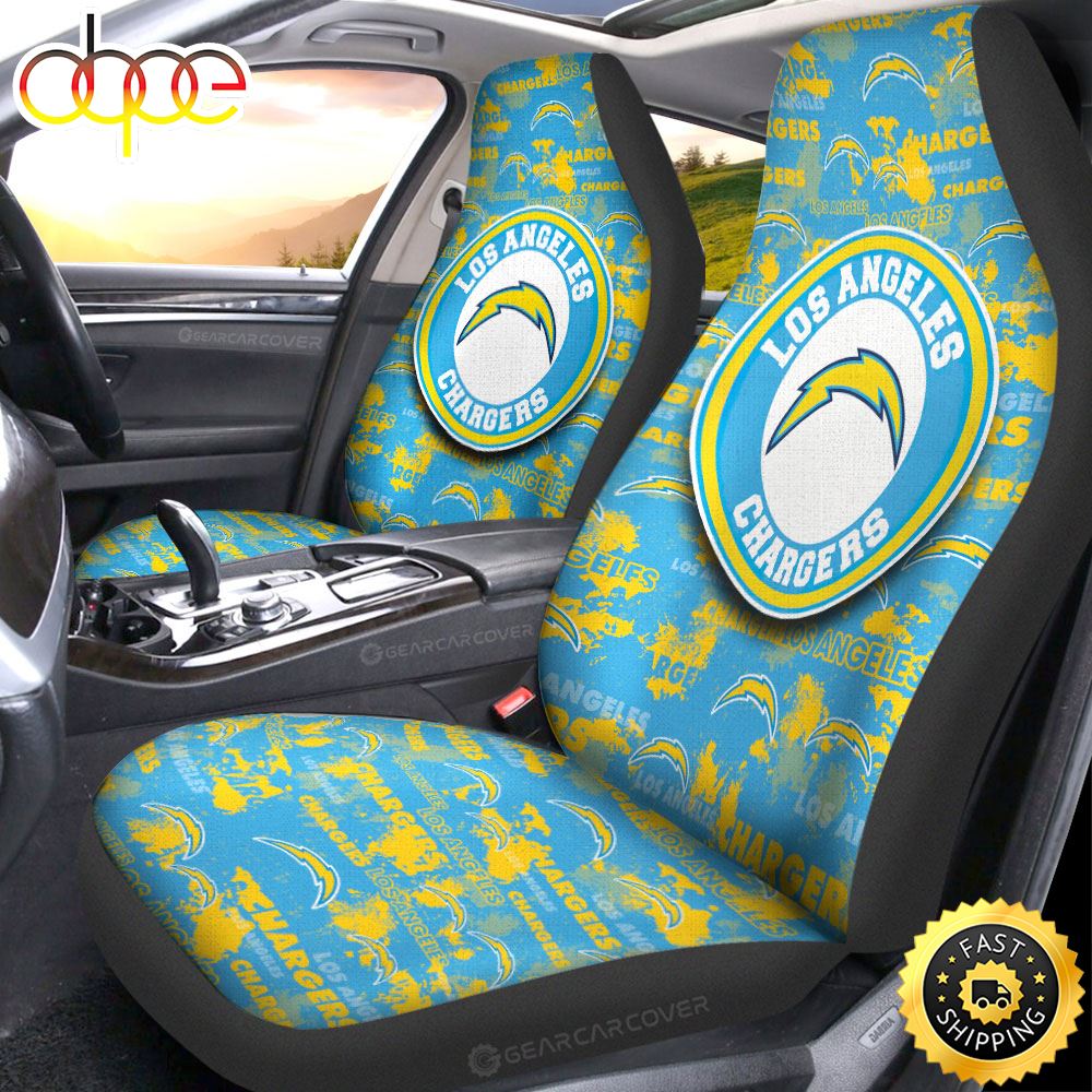 Los Angeles Chargers Car Seat Covers Custom Car Accessories 4440 Bfkecv