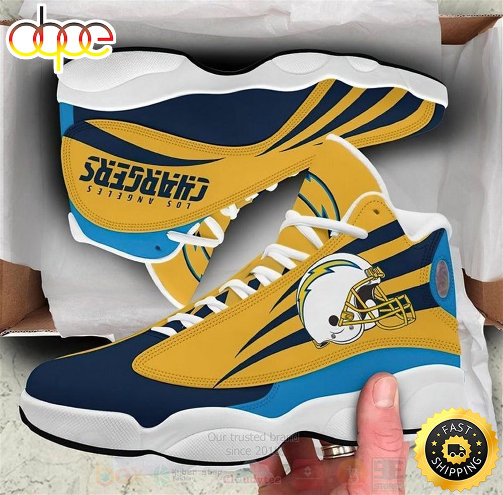 Los Angeles Chargers Football Nfl Air Jordan 13 Shoes Lchyfe