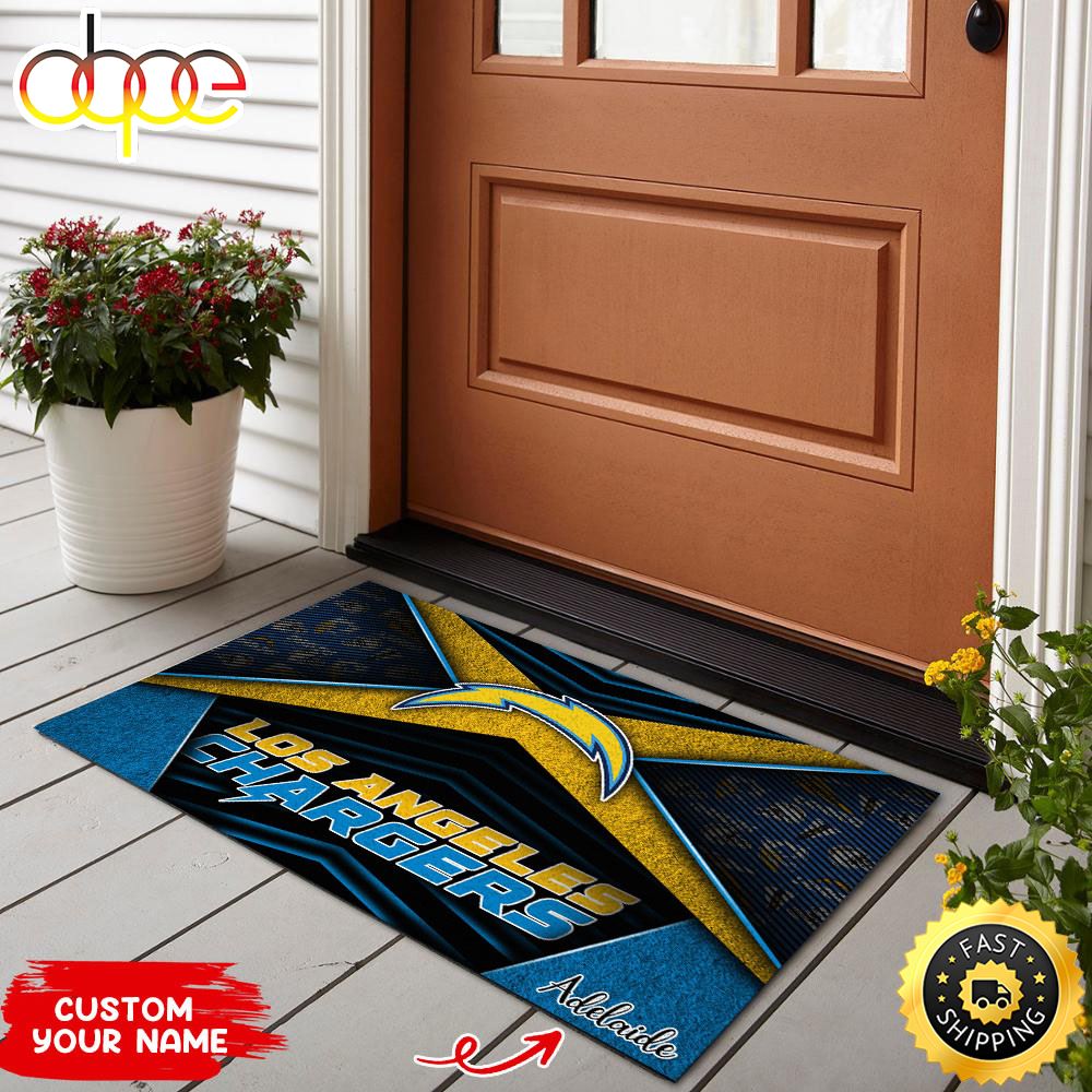 Los Angeles Chargers NFL Custom Doormat For Sports Enthusiast This Year Epmasl