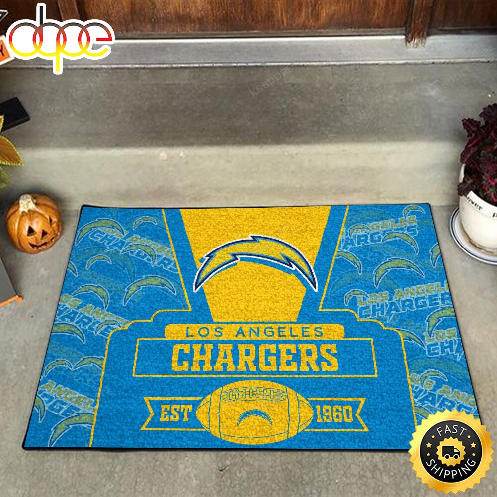 Los Angeles Chargers NFL Doormat For This Season Gnugaq