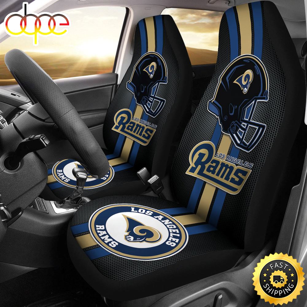 Los Angeles Rams Car Seat Covers American Football Helmet Car Accessories Thpxvs