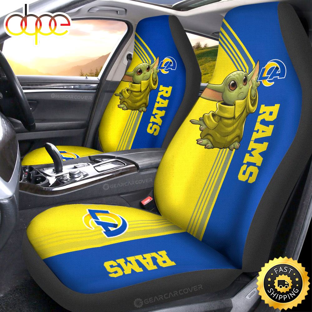 Los Angeles Rams Car Seat Covers Custom Car Accessories 9596 Thgb0l