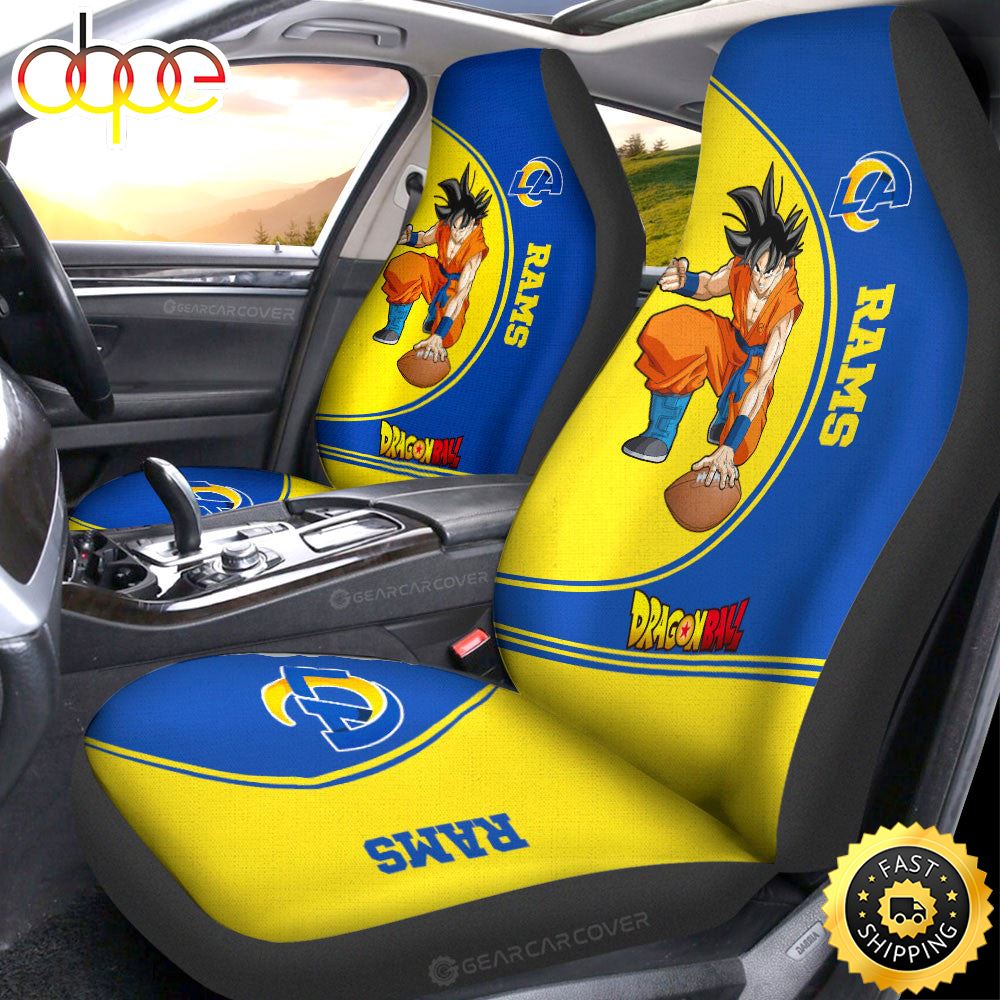 Los Angeles Rams Car Seat Covers Custom Car Accessories For Fans 7975 Kkg3kk