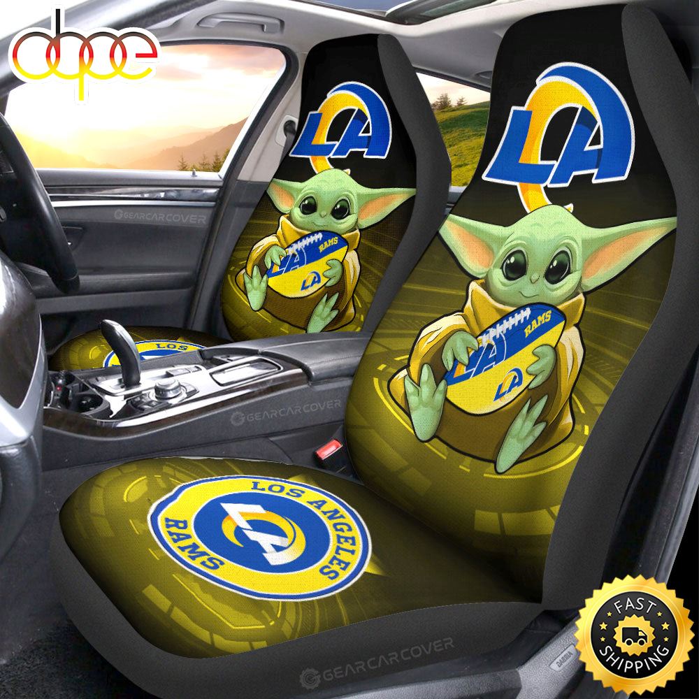 Los Angeles Rams Car Seat Covers Custom Car Accessories Skdkxm