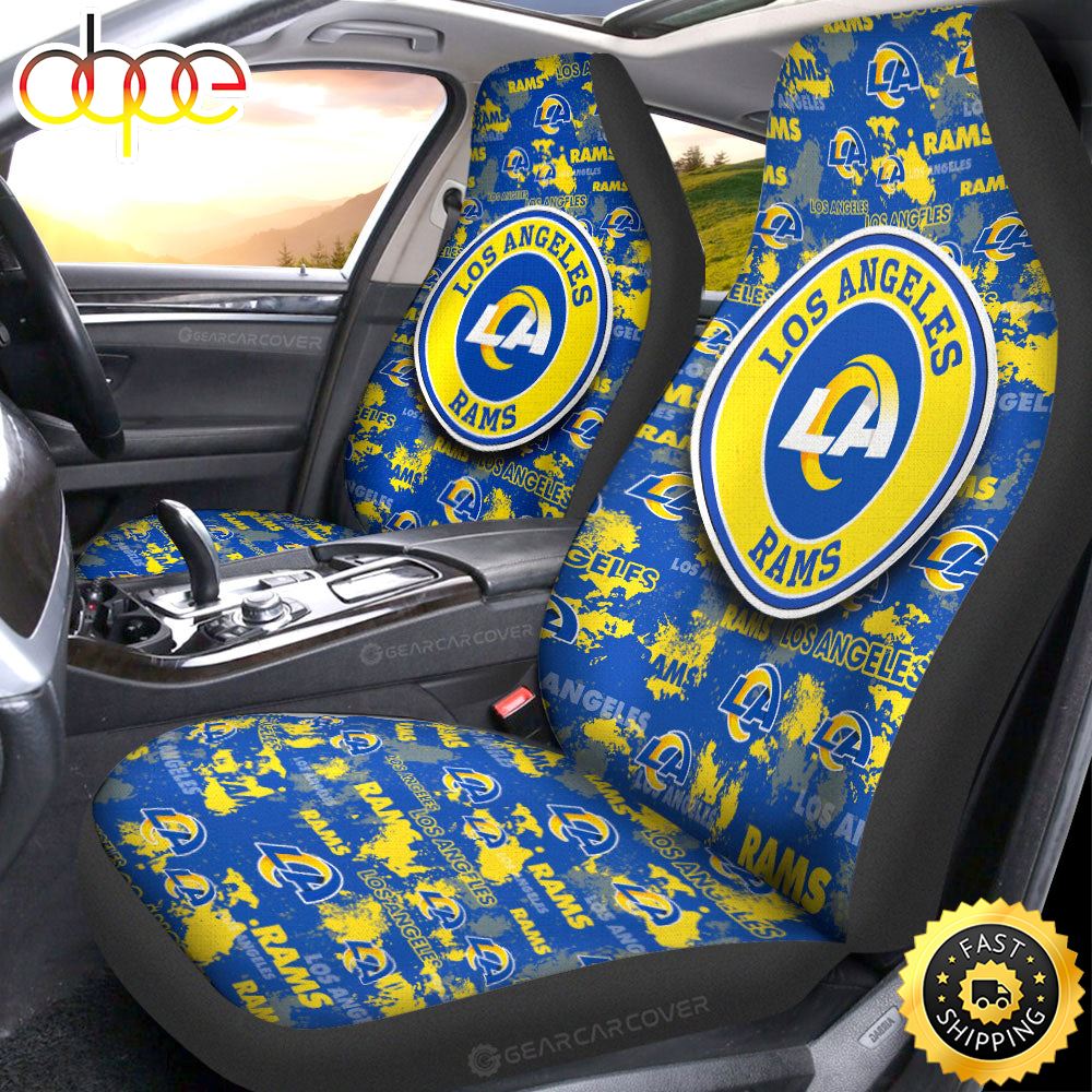 Los Angeles Rams Car Seat Covers Custom Car Accessories Xh5pfl