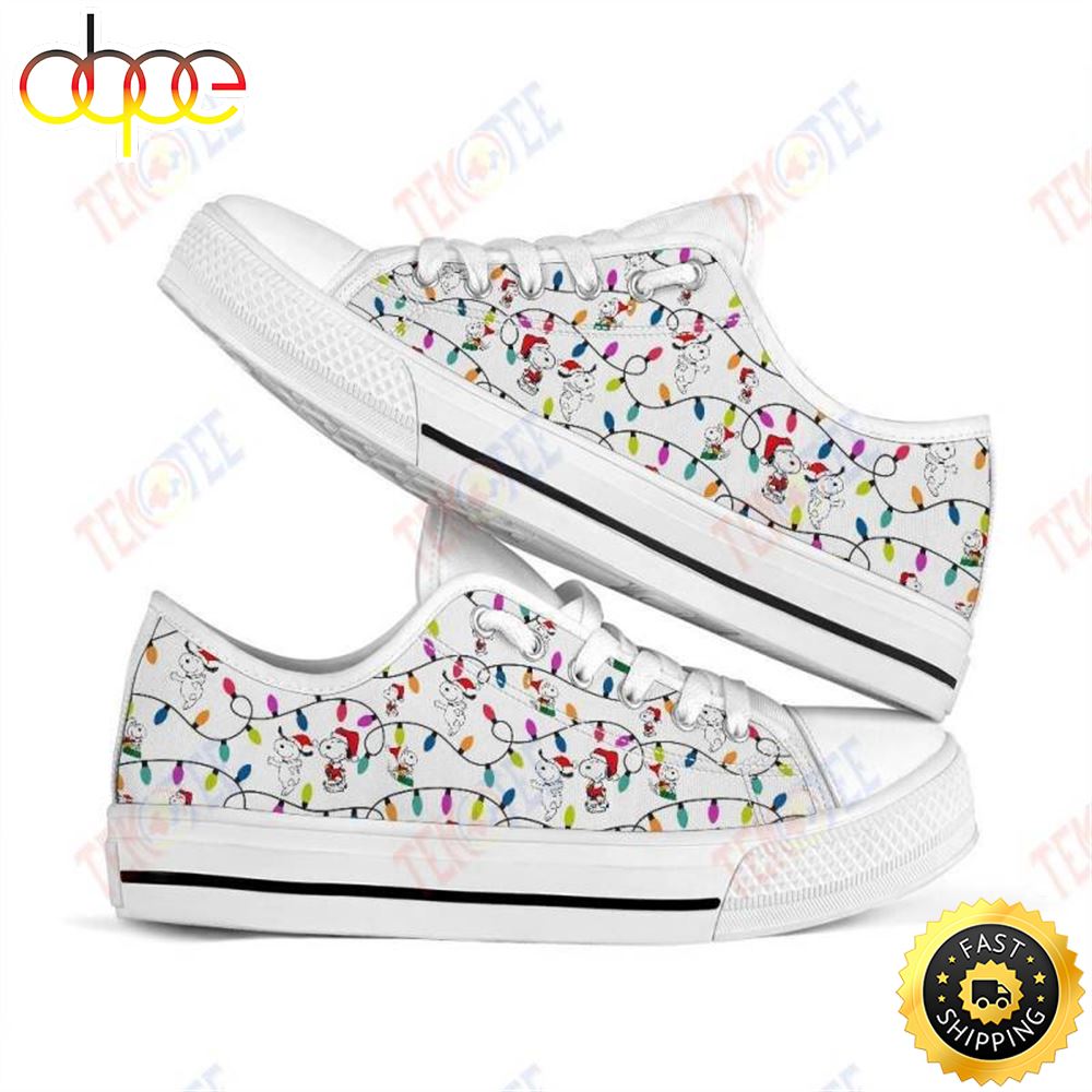 Mens Womens Snoopy Twinkle Leds Low Top Shoe Low Top Shoes M1nyae