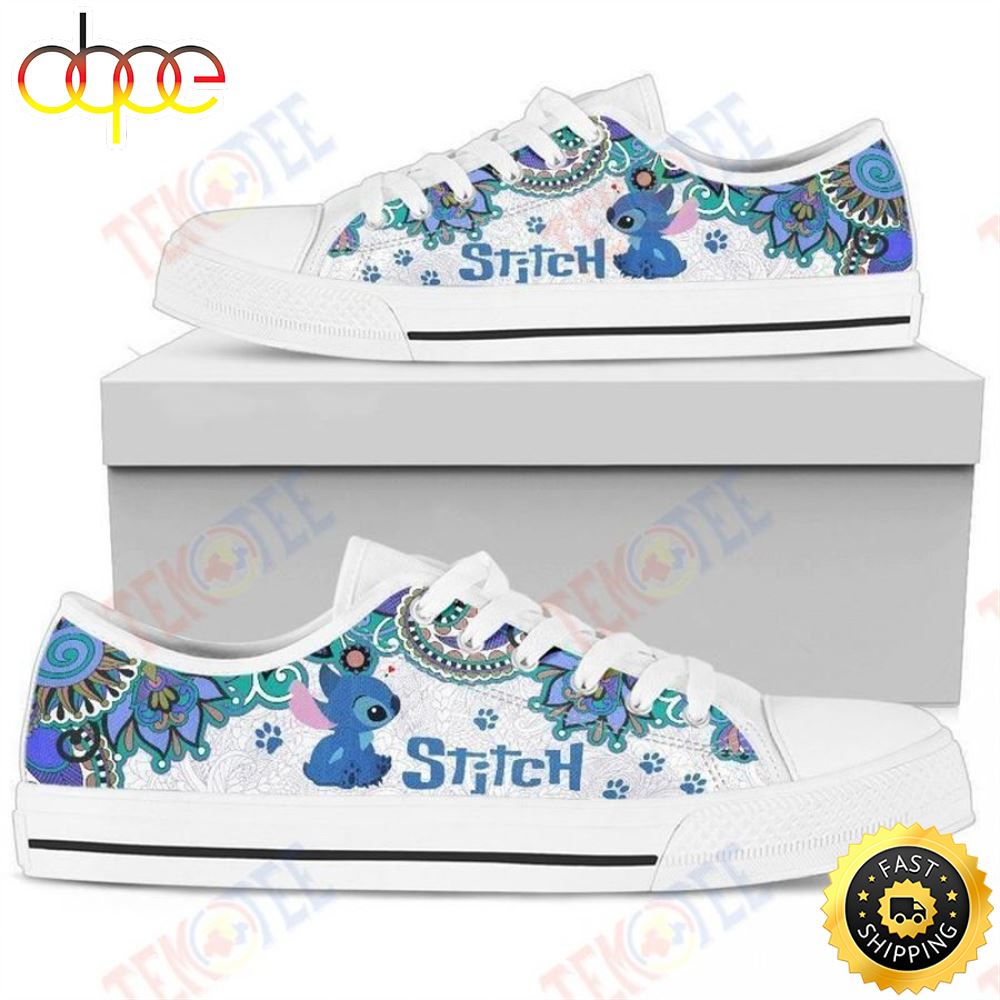 Mens Womens Stitch Unisex Low Top Sneakers Trending Brand Low Top Shoes Custom Print Footwear Converse Pvgpwb