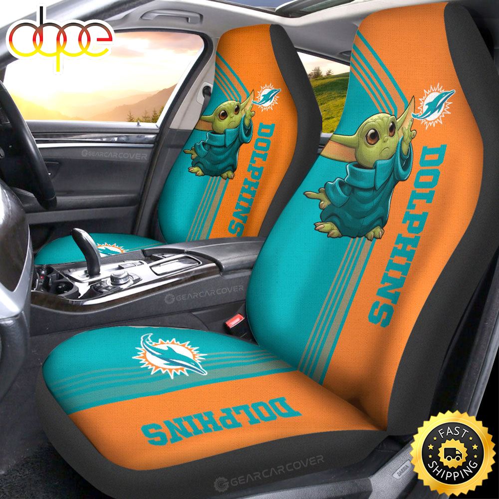 Miami Dolphins Car Seat Covers Custom Car Accessories 6923 Bri8cg