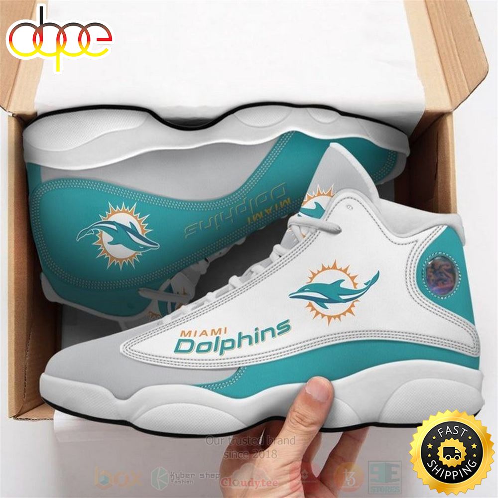 Miami Dolphins Football Nfl Air Jordan 13 Shoes Qf5lqy