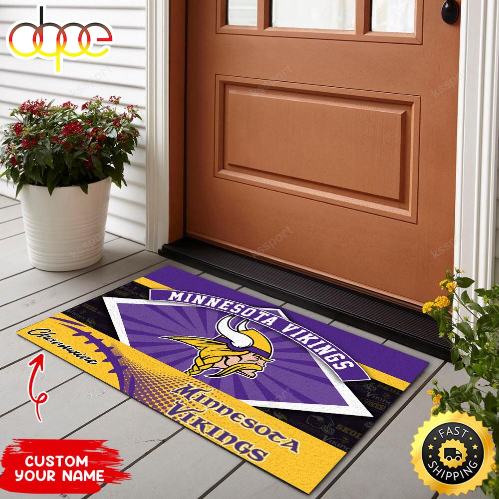 Minnesota Vikings NFL Personalized Doormat For This Season Livonw