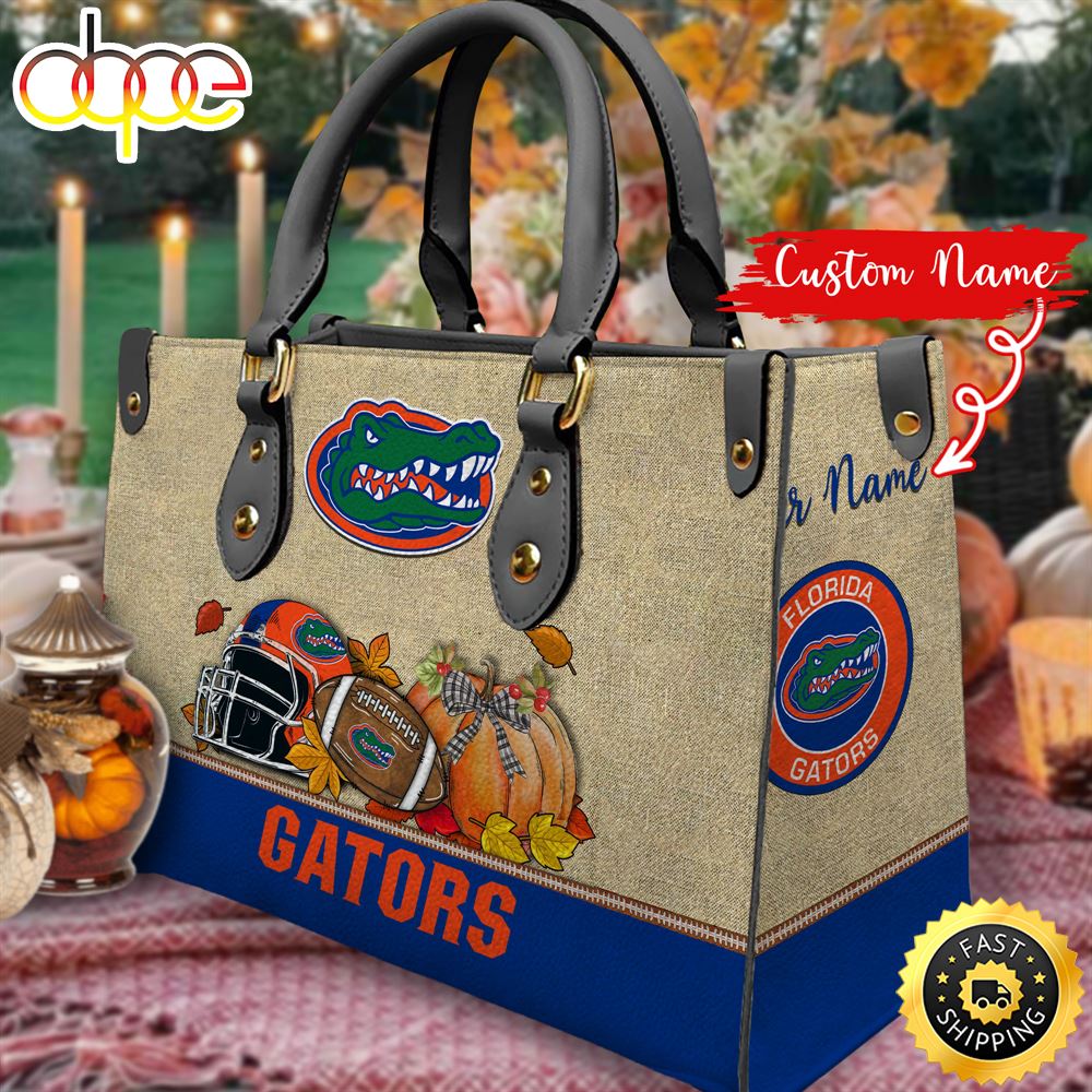 NCAA Florida Gators Autumn Women Leather Bag T4aihu