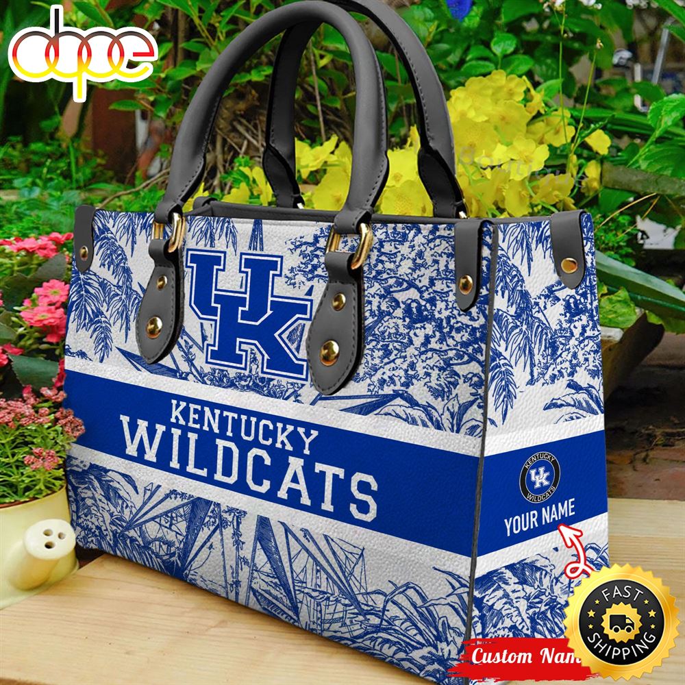 NCAA Kentucky Wildcats Women Leather HandBag Or9xzj