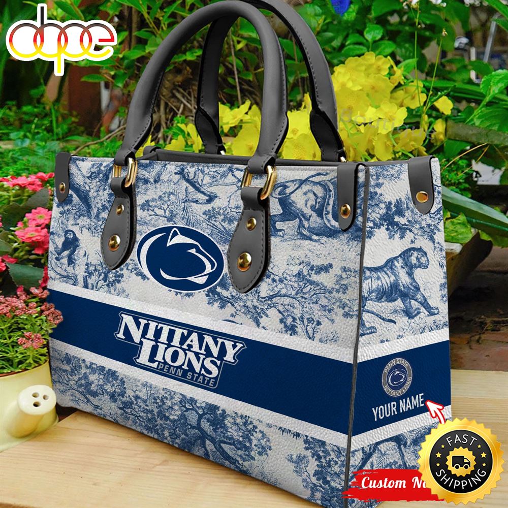 NCAA Penn State Nittany Lions Women Leather Hand Bag