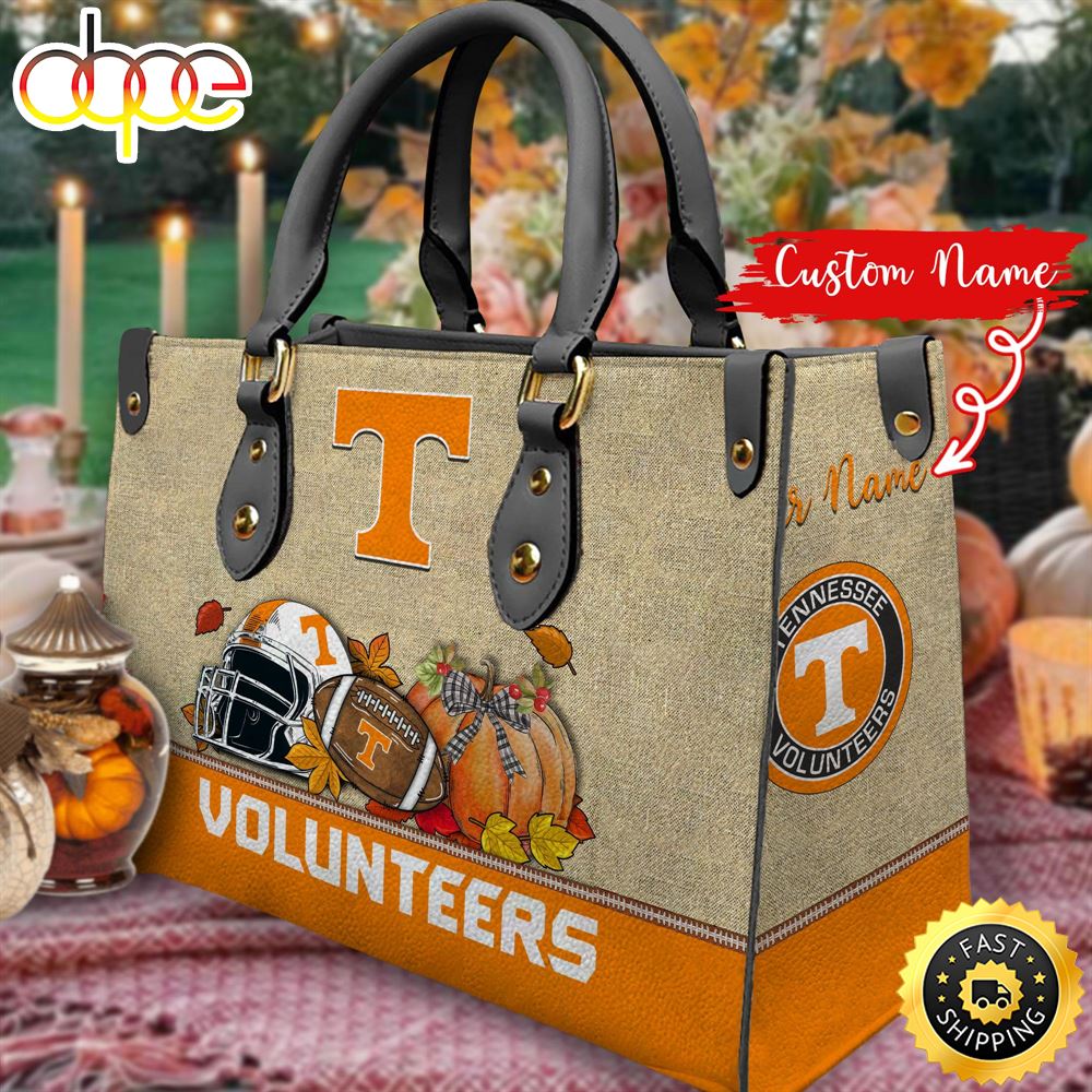 NCAA Tennessee Volunteers Autumn Women Leather Bag Zgg3rm