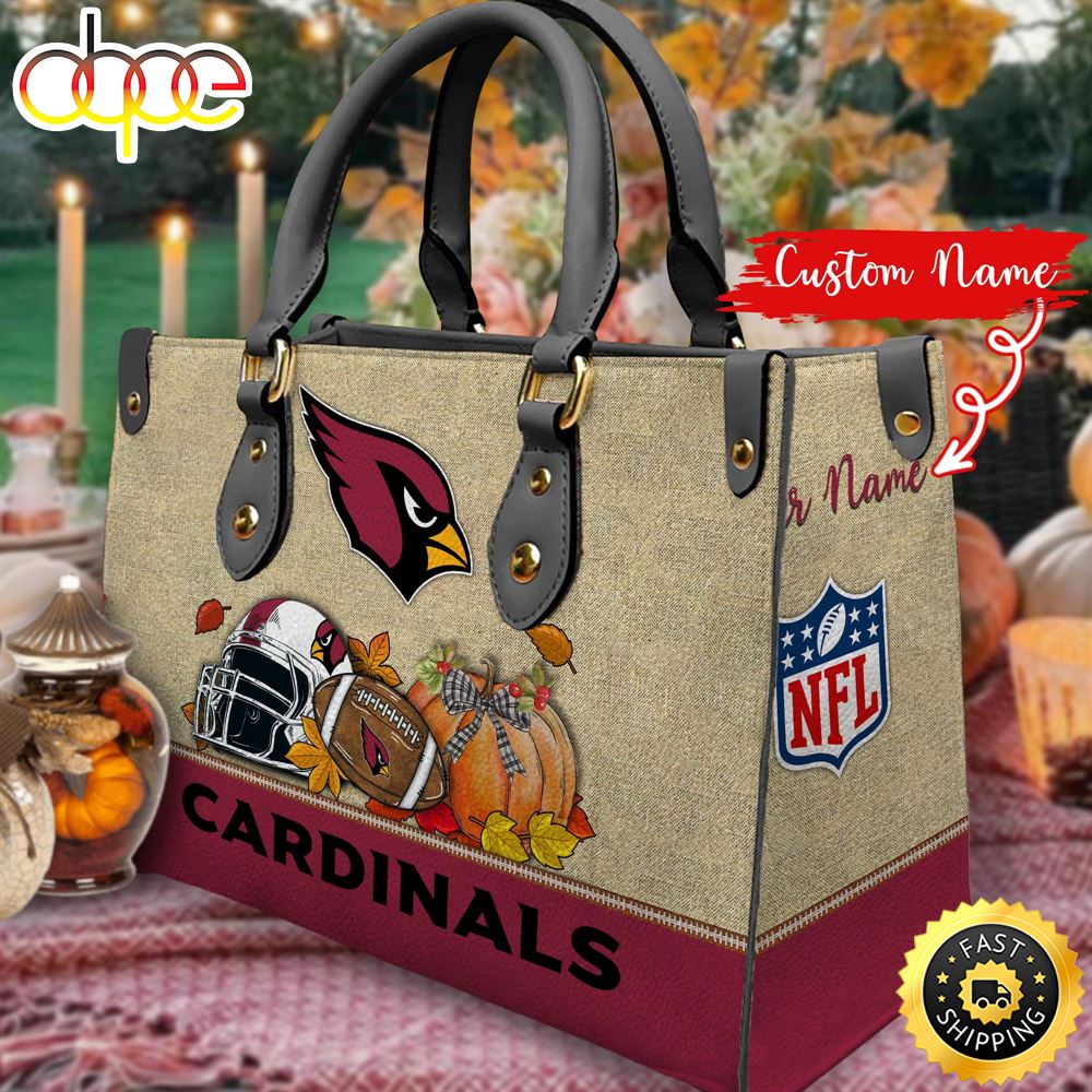 NFL Arizona Cardinals Autumn Women Leather Bag Pxdhjn