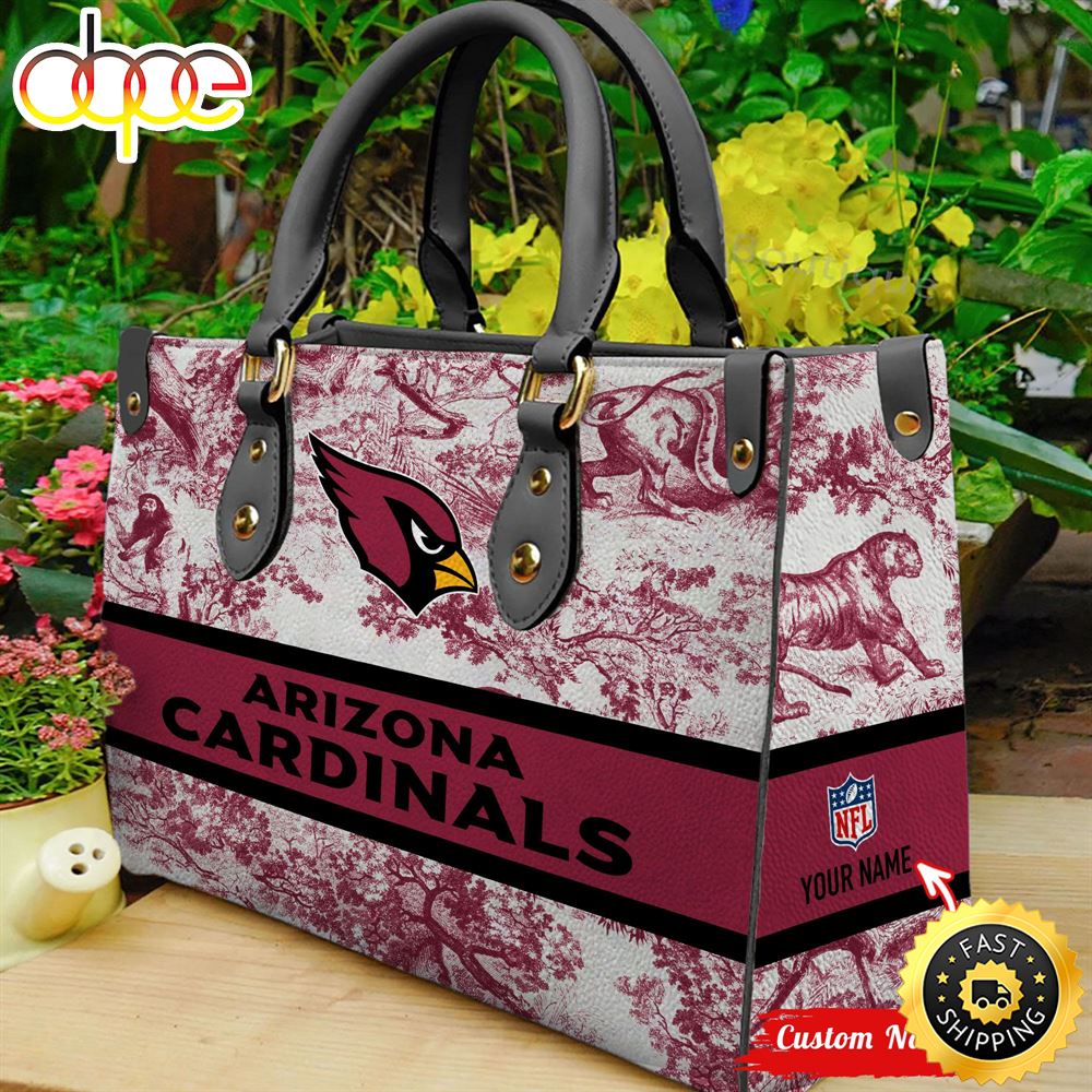NFL Arizona Cardinals Women Leather Bag Fdwnmb