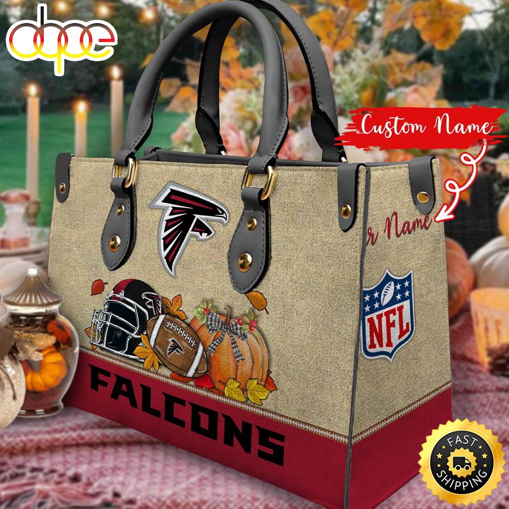 NFL Atlanta Falcons Autumn Women Leather Bag Mps1ag