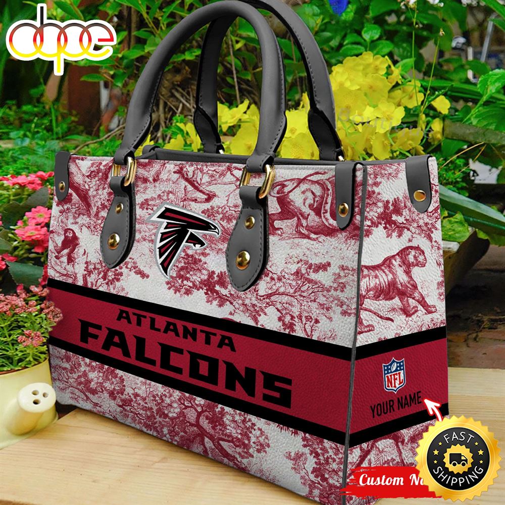 NFL Atlanta Falcons Women Leather Bag Kznukr