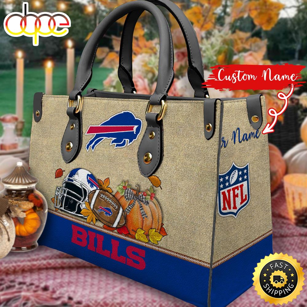 NFL Buffalo Bills Autumn Women Leather Bag Xzs8j0