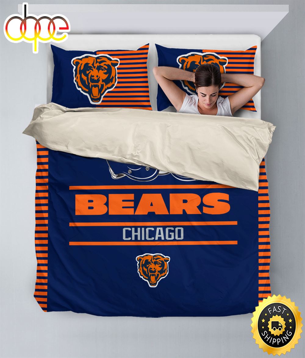 NFL Chicago Bears Bedding Set Cbtx50