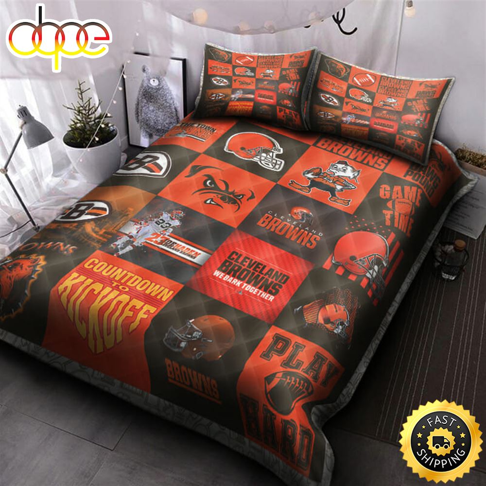 NFL Cleveland Browns Special Style Bedding Set Hif7pi