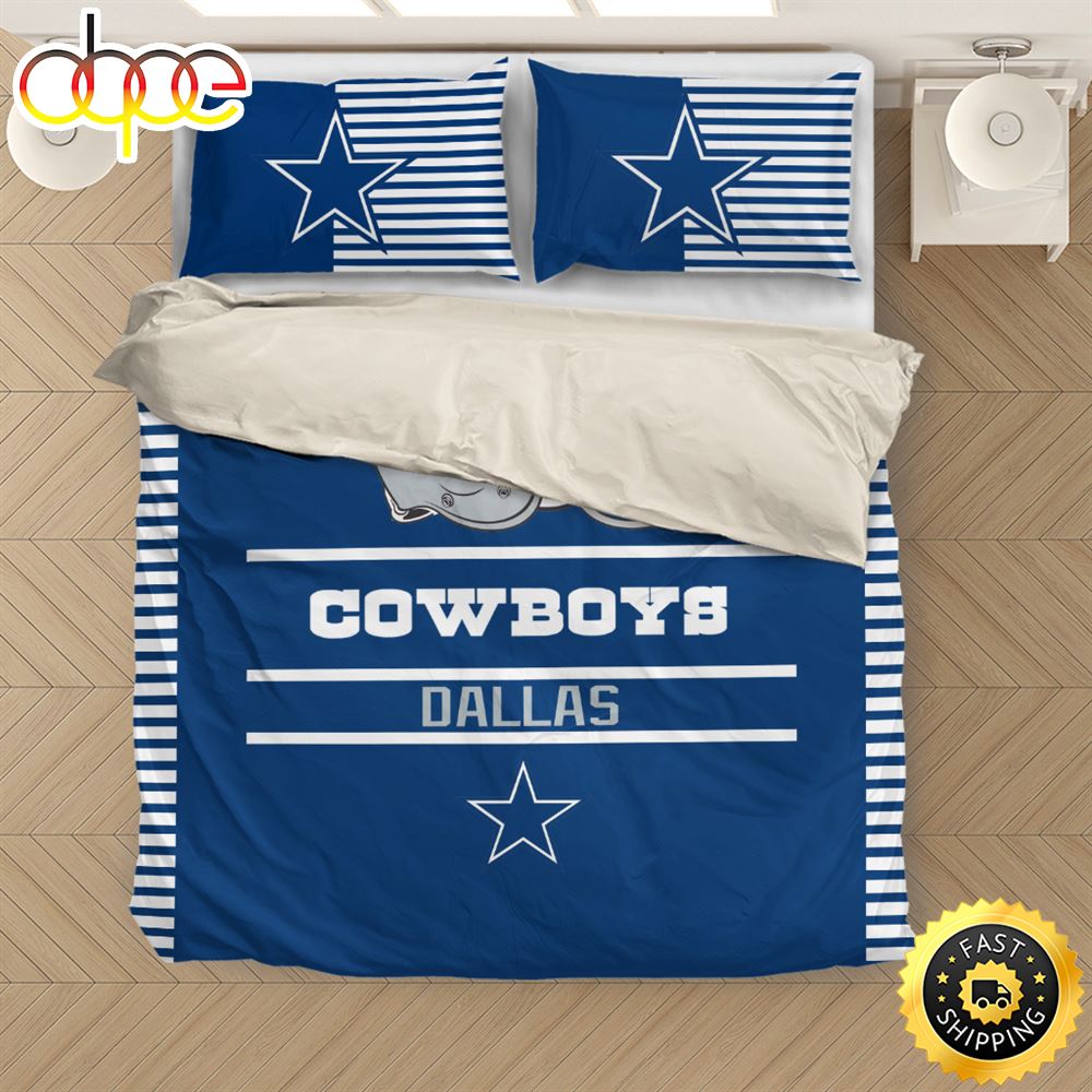 NFL Dallas Cowboys Bedding Set Dikbrj